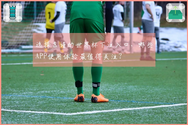 选择靠谱的世界杯下注入口,哪些APP使用体验最值得关注?