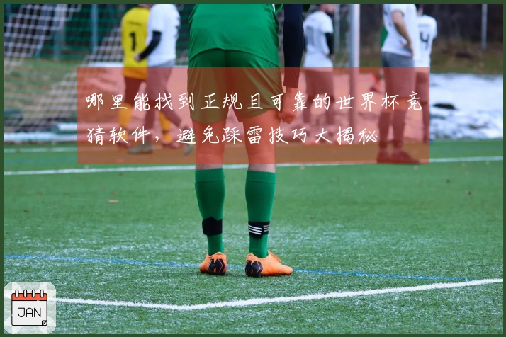 哪里能找到正规且可靠的世界杯竞猜软件，避免踩雷技巧大揭秘