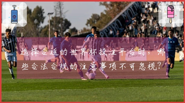 选择合适的世界杯投注平台时，哪些合法合规的注意事项不可忽视？